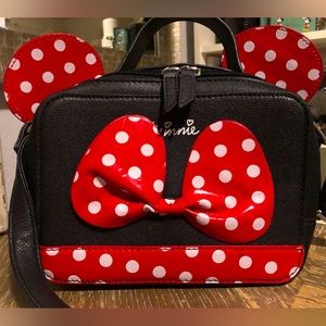 Dani Danielle Nicole Disney Minnie shoulder hand bag- with a pair or Minnie Ears